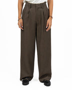 Pantalone Sartoriale a Gamba Larga con Pinces - Eleh