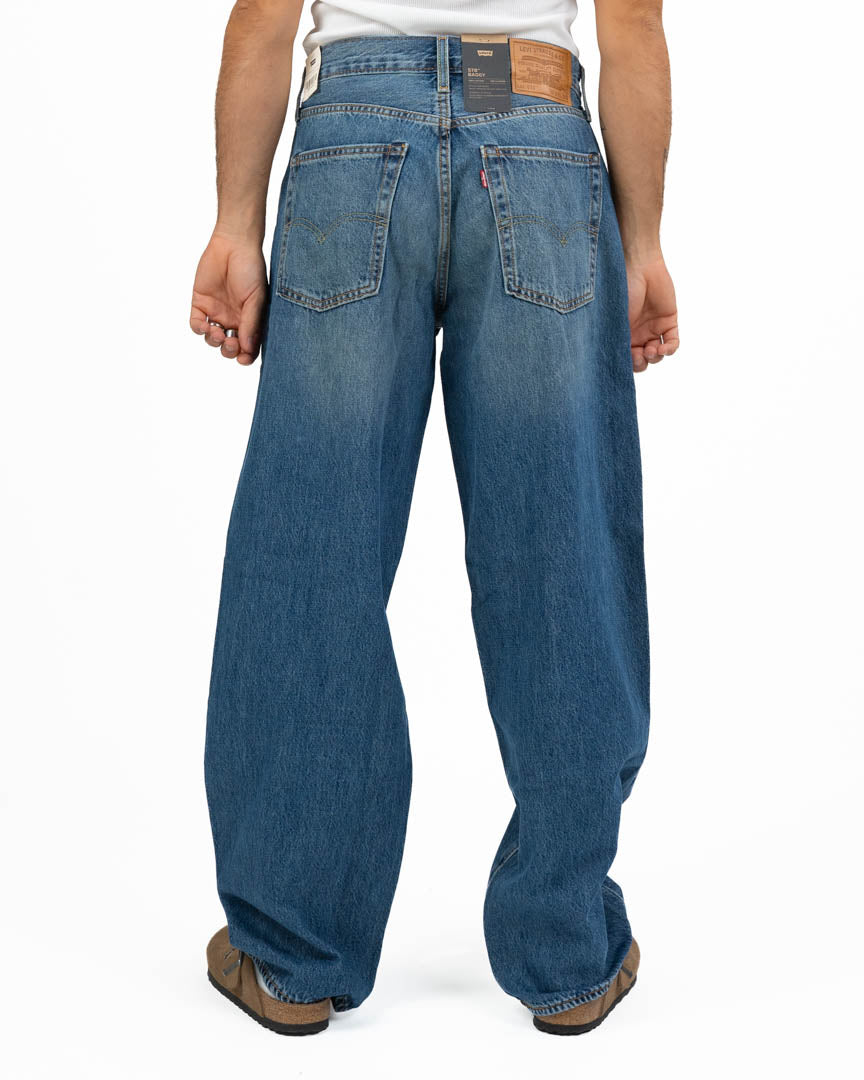 Jeans Baggy 578 Lavaggio Blu Medio Vintage - Levi's