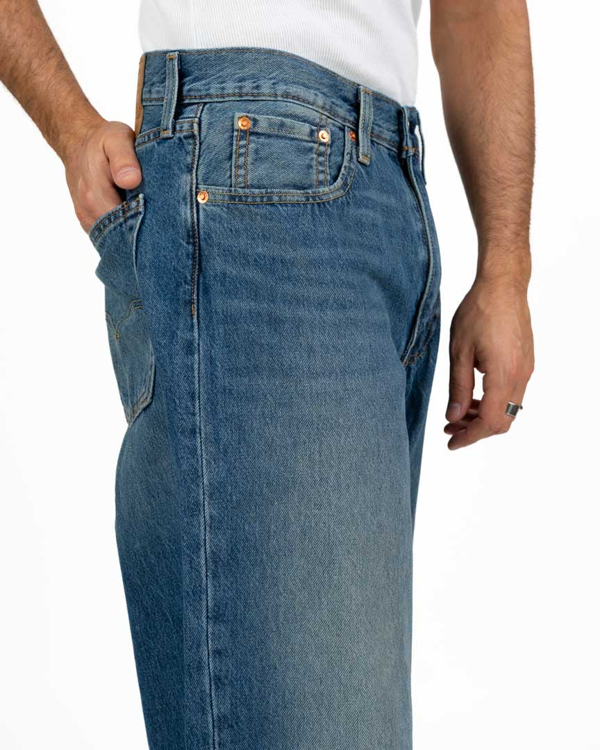 Jeans Baggy 578 Lavaggio Blu Medio Vintage - Levi's