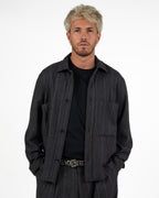 Overshort da Uomo Galles / Gessata – Grigio Antracite - I'M Brian