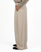 Pantalone Jogging Wide-Leg in Maglia - Eleh