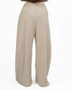 Pantalone Jogging Wide-Leg in Maglia - Eleh