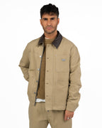 Overshirt Beige con Colletto a Contrasto – Antony Morato