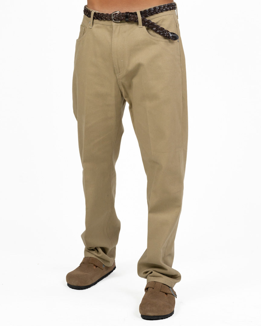 Jeans Cinque Tasche Beige Sabbia – Antony Morato