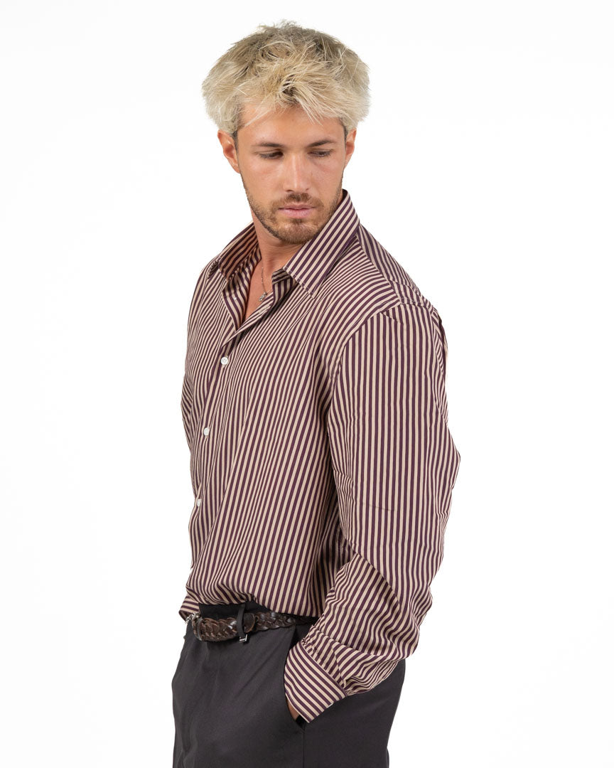 Camicia da Uomo a Righe Verticali – I'M Brian