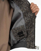 Giubbino Bomber in Lana Spigata - I'M Brian