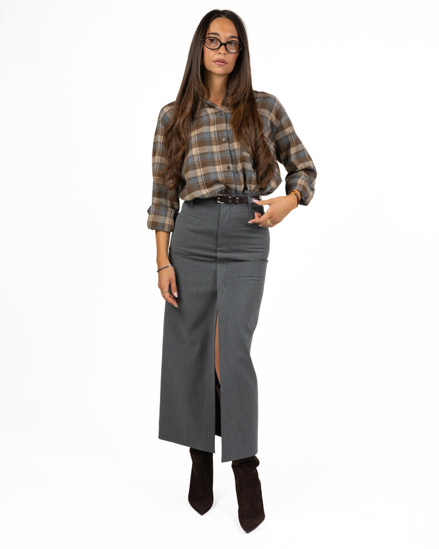 Camicia Oversize Tartan - Eleh