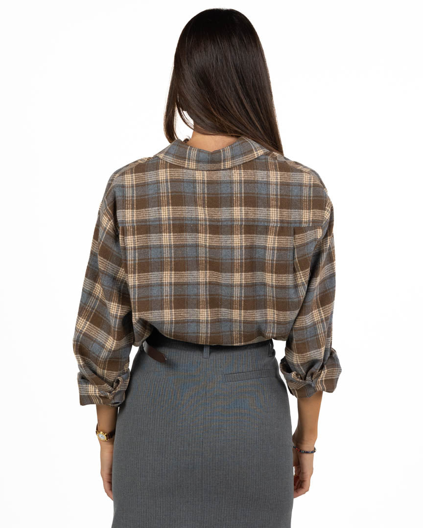 Camicia Oversize Tartan - Eleh