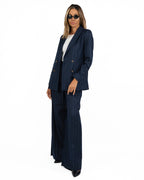 Blazer Doppio Petto Gessato - Emme Marella