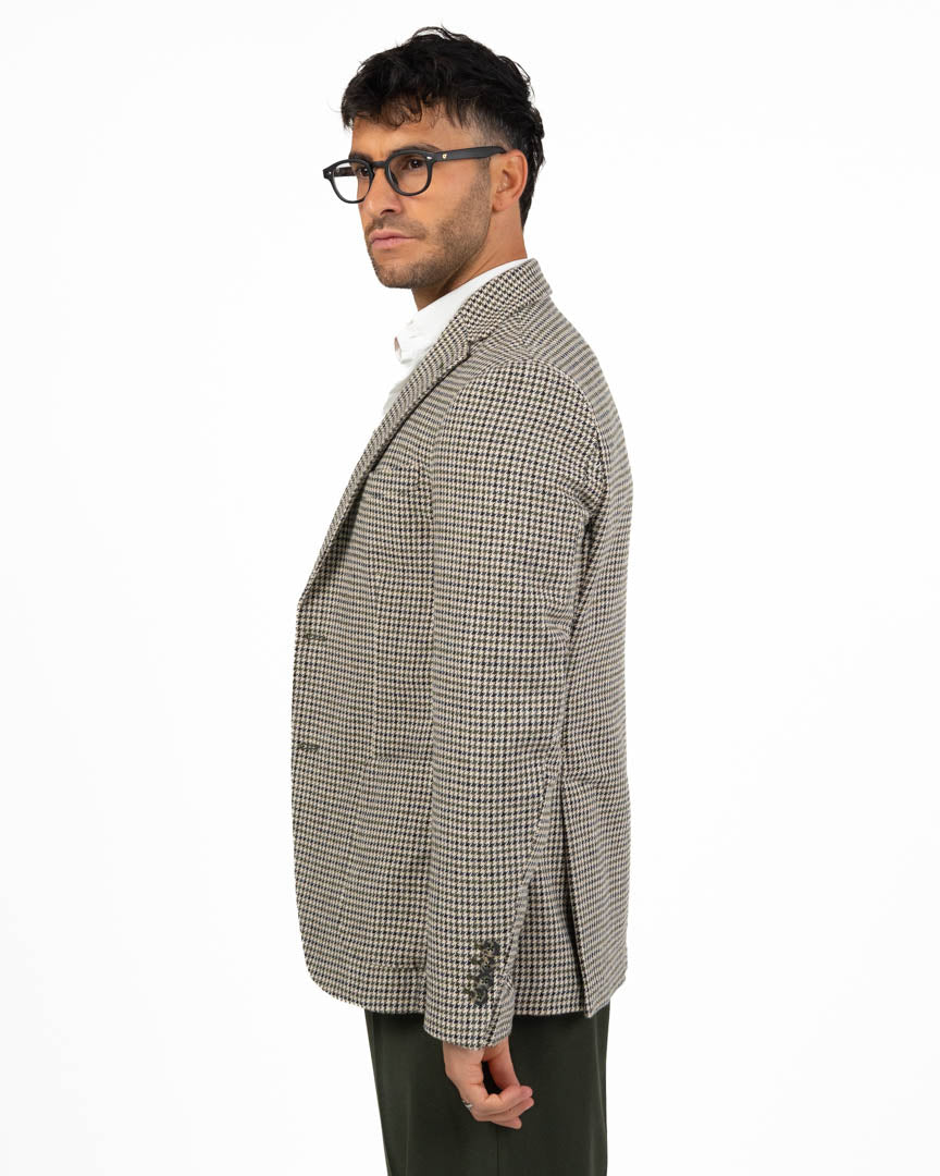 Giacca Sartoriale in Lana a Quadretti - Berti Mode Collection