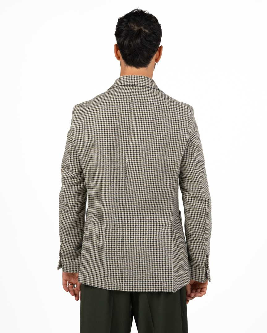 Giacca Sartoriale in Lana a Quadretti - Berti Mode Collection