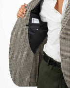 Giacca Sartoriale in Lana a Quadretti - Berti Mode Collection