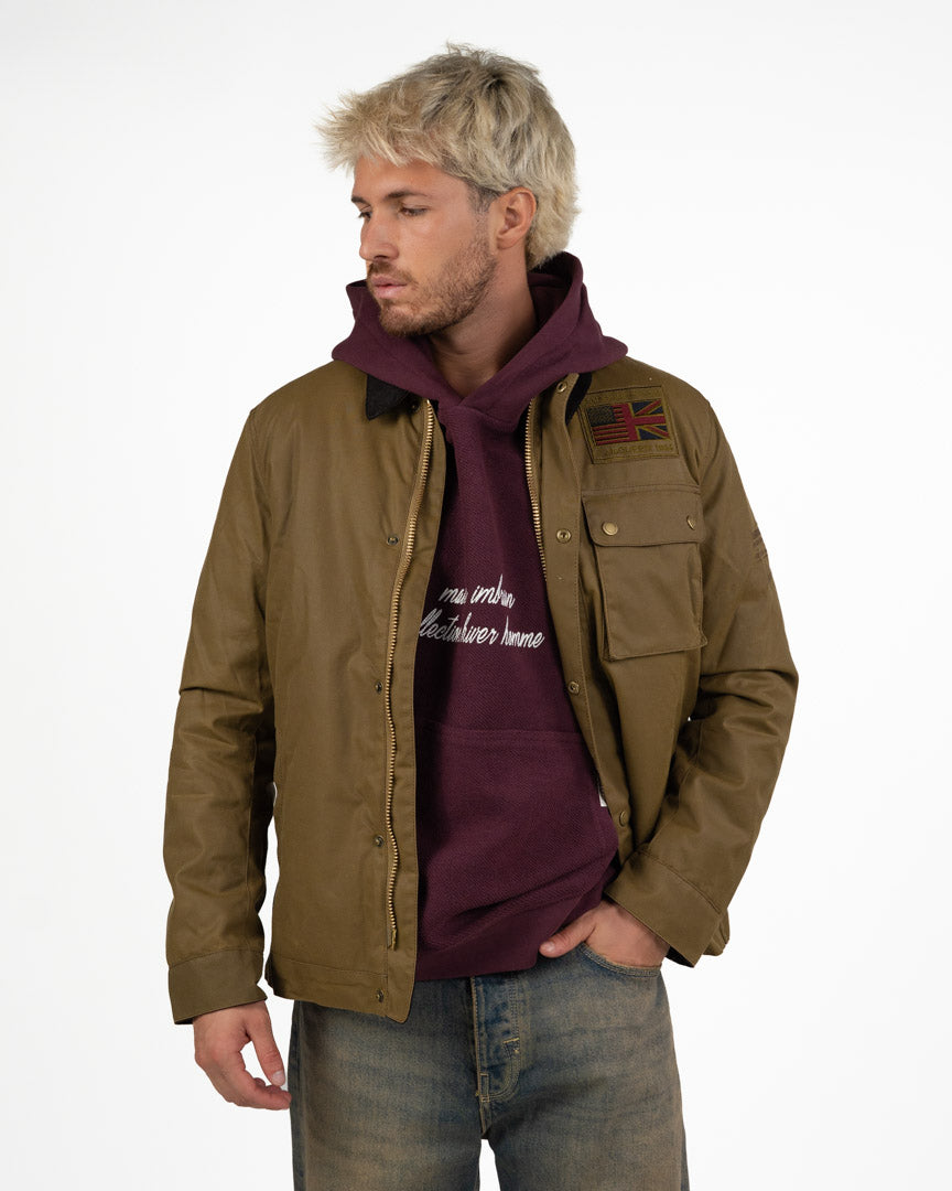 Giacca Barbour Cerata Steve McQueen™ – Verde Salvia / Oliva