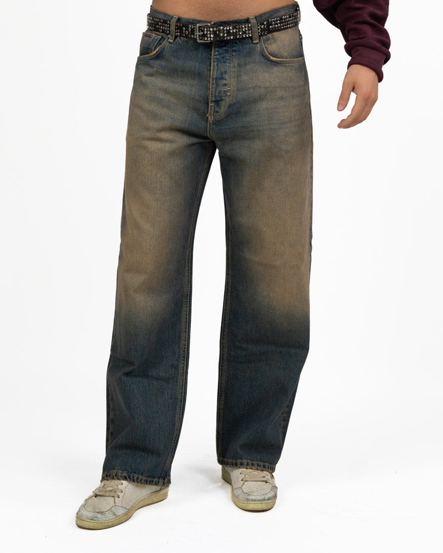 Jeans Denim Lavaggio Medio Effetto Usato – Antony Morato