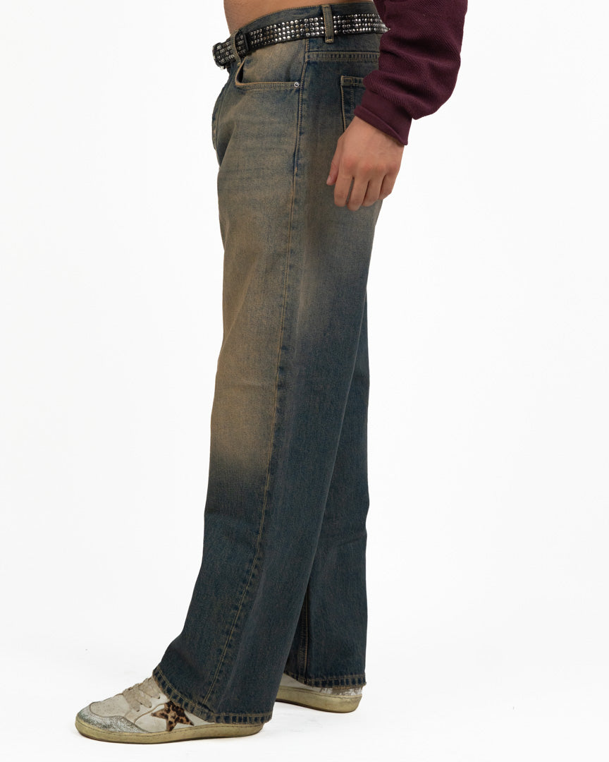 Jeans Denim Lavaggio Medio Effetto Usato – Antony Morato