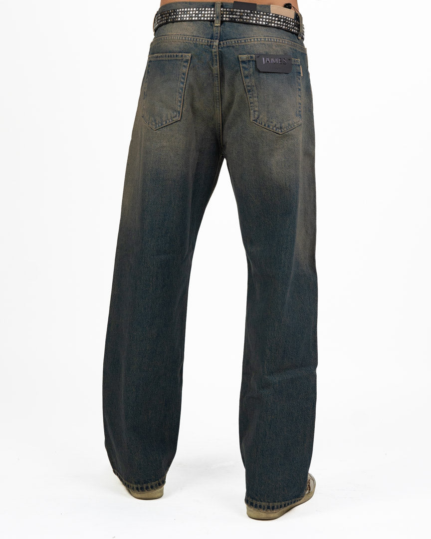 Jeans Denim Lavaggio Medio Effetto Usato – Antony Morato