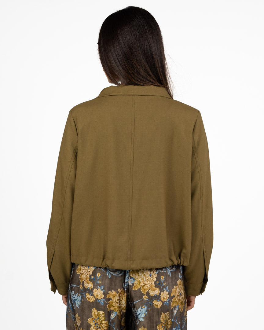 Giacca Corta Utility con Zip - Marella