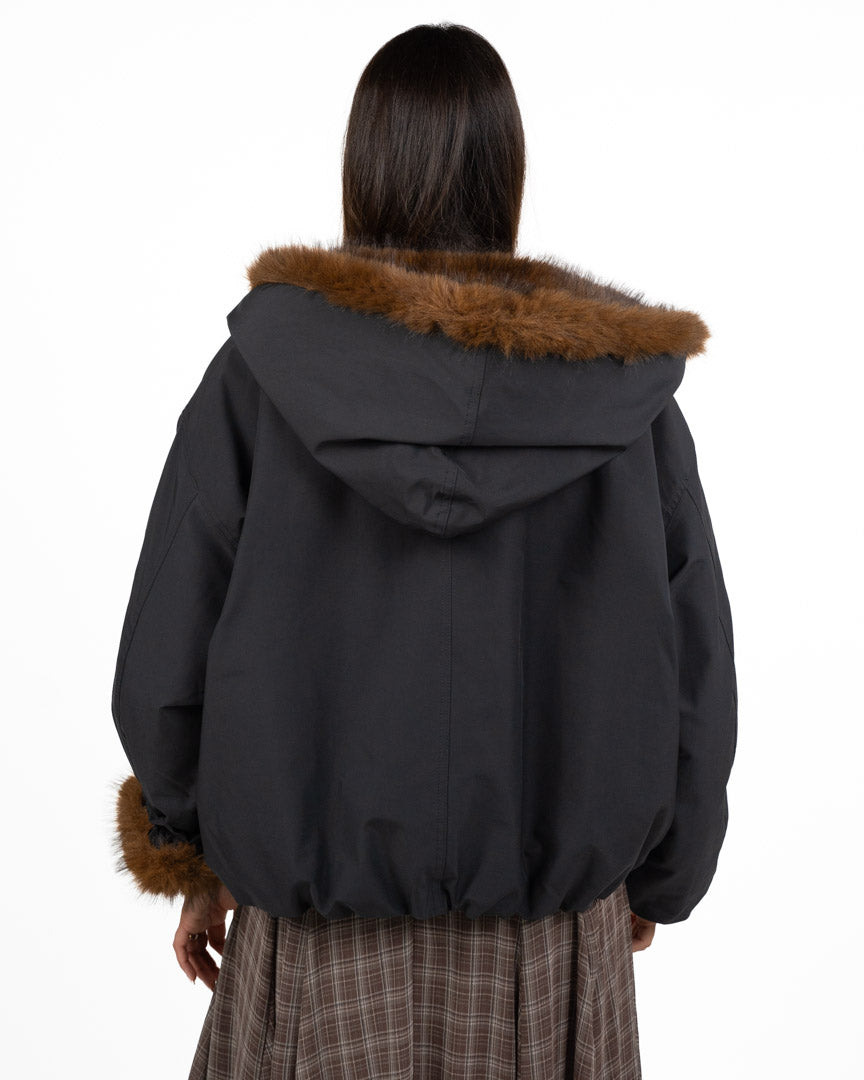 Giacca Pelliccia Reversibile - Eleh