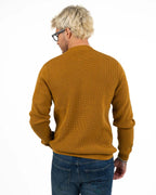 Maglione Girocollo a Nido d'Ape - Fred Perry