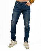 Jeans 5 Tasche Slim Fit Lavaggio Medio - Roy Roger's