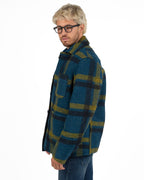 Giacca Overshirt Tartan in Lana - Roy Roger's