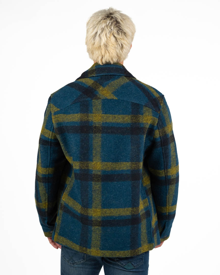Giacca Overshirt Tartan in Lana - Roy Roger's