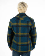 Giacca Overshirt Tartan in Lana - Roy Roger's