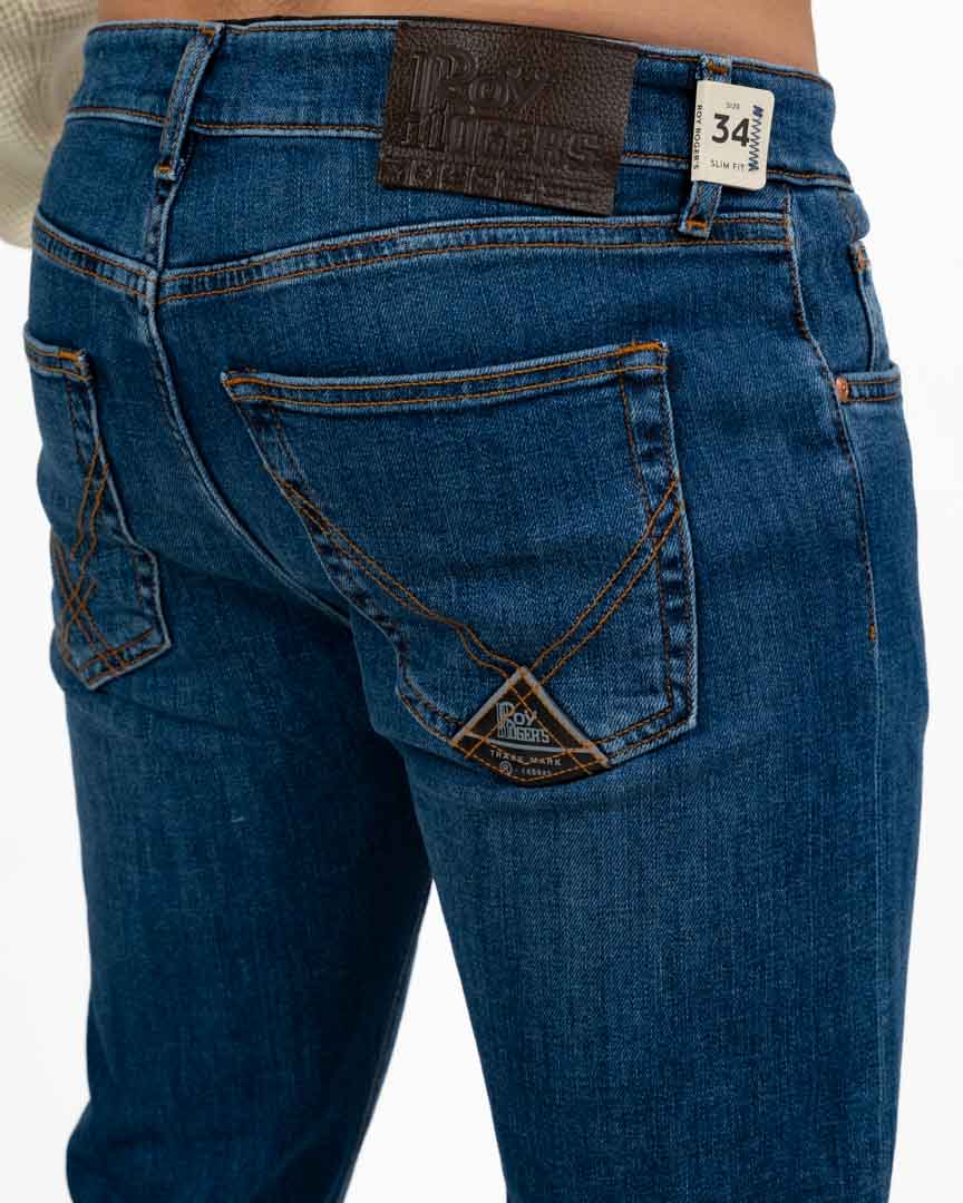 Jeans 5 Tasche Slim Fit - Roy Roger's