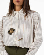 Camicia Oversize Rigata - Souvenir
