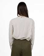 Camicia Oversize Rigata - Souvenir