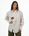 Camicia Oversize Rigata - Souvenir