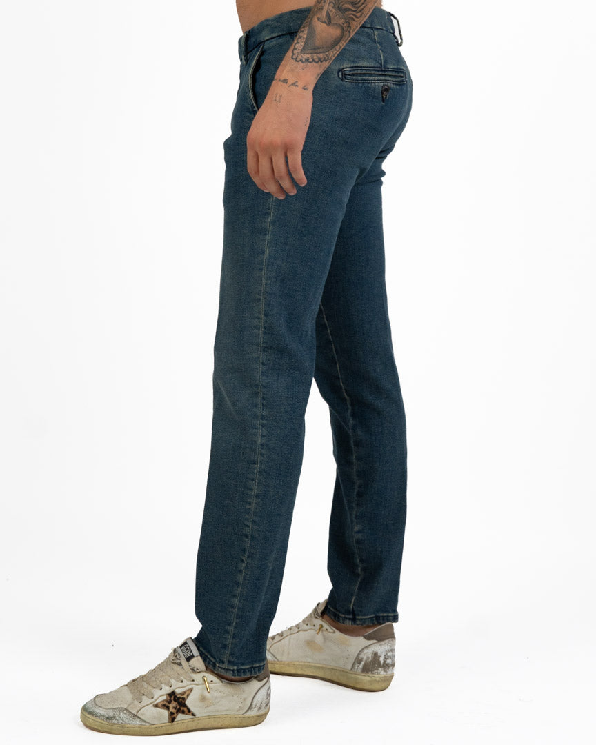 Jeans Modello Chino in Denim - Roy Roger's