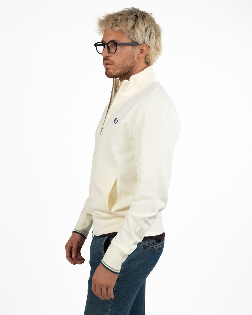 Felpa Track Jacket con Zip - Fred Perry