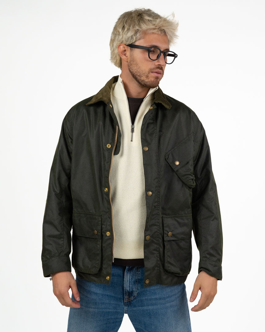 Giacca Barbour International Cerata – Verde Salvia