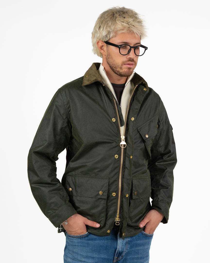 Giacca Barbour International Cerata – Verde Salvia