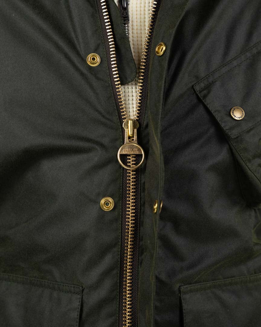 Giacca Barbour International Cerata – Verde Salvia