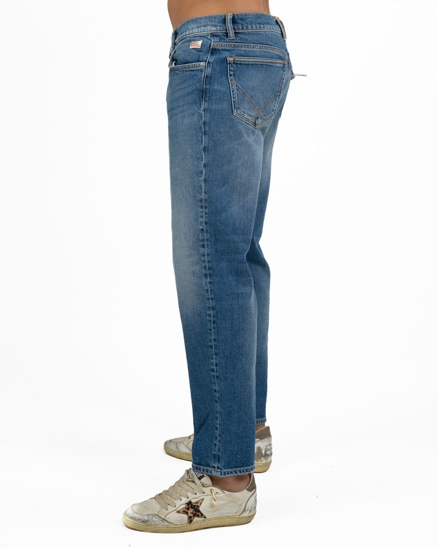 Jeans 5 Tasche – Denim Lavaggio Medio - Roy Roger's