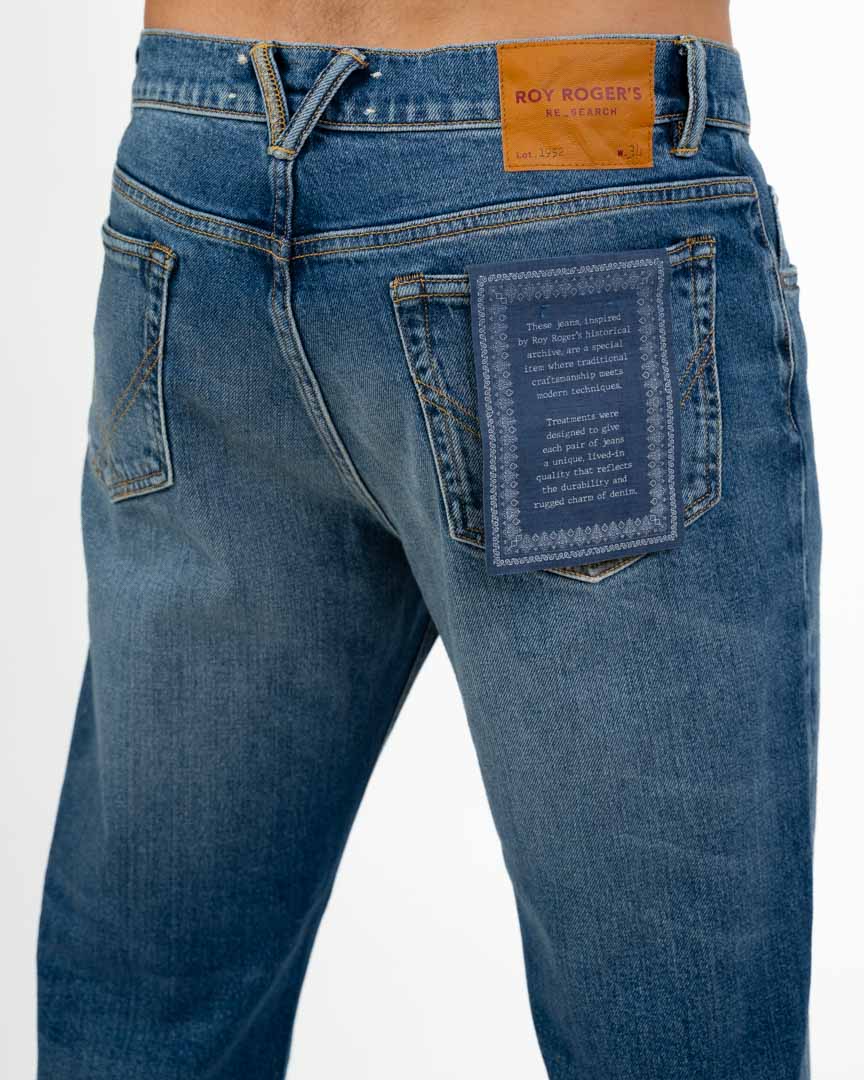 Jeans 5 Tasche – Denim Lavaggio Medio - Roy Roger's