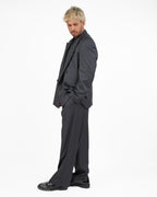 Abito Sartoriale Doppiopetto – Grigio Antracite Oversize - I'M Brian