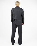 Abito Sartoriale Doppiopetto – Grigio Antracite Oversize - I'M Brian