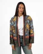 Kimono con Stampa Etnico-Floreale - Wu Side