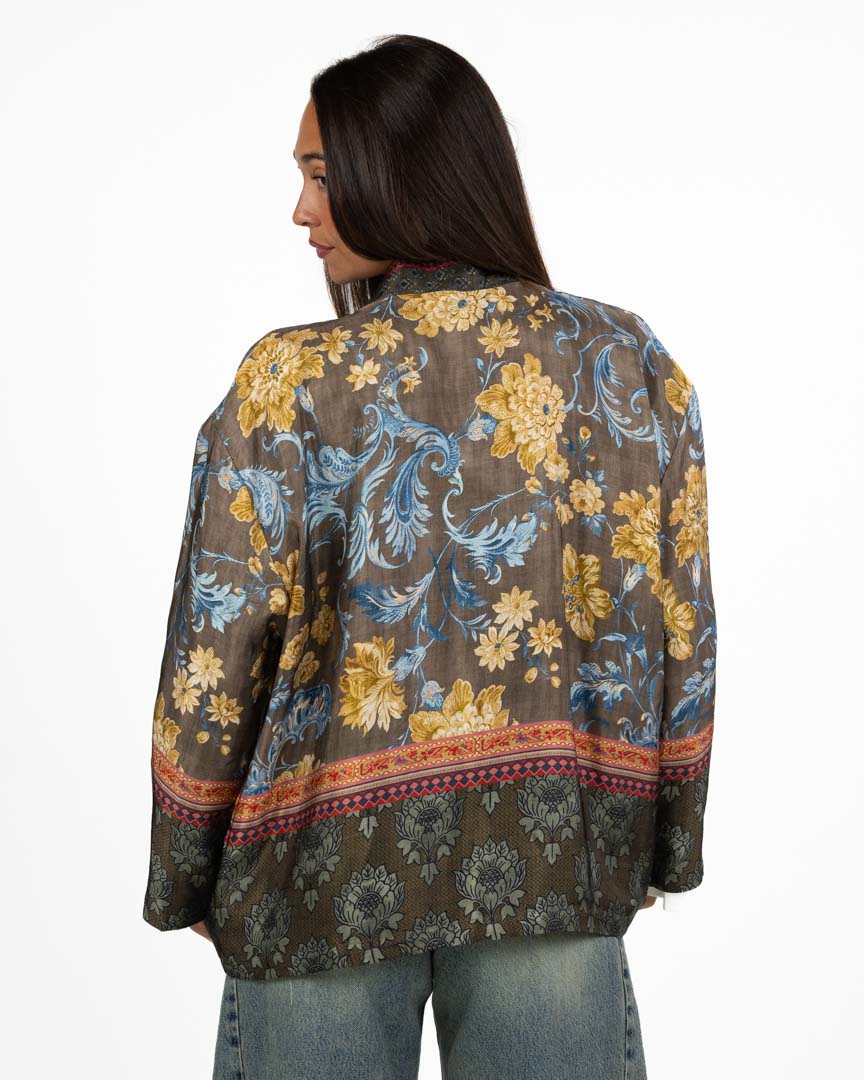 Kimono con Stampa Etnico-Floreale - Wu Side