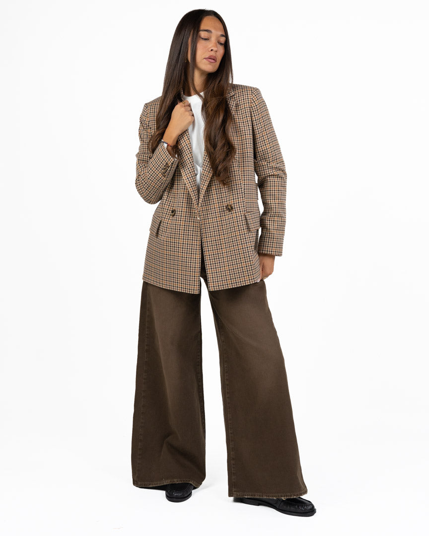 Blazer Doppiopetto a Quadretti Micro-Check - Pennyblack