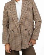Blazer Doppiopetto a Quadretti Micro-Check - Pennyblack