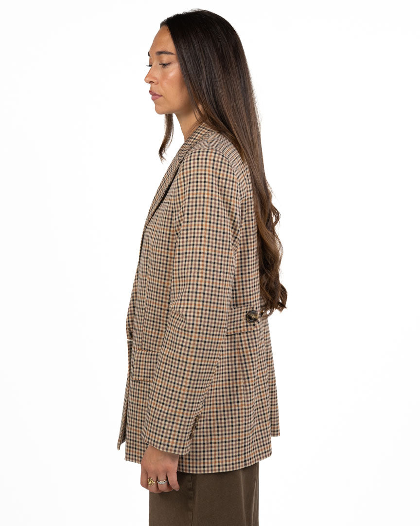 Blazer Doppiopetto a Quadretti Micro-Check - Pennyblack