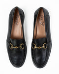 Mocassino Classico in Pelle Nera con Morsetto Dorato – Roberto Berti Collection