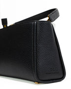 Borsa a Mano  in Pelle Martellata Nera - Elisabetta Franchi
