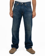 Jeans 555 Relaxed Straight Lavaggio Blu Medio Vintage - Levi's