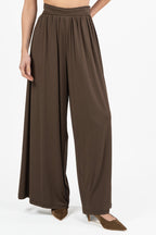 Pantalone Fluido marrone - Souvenir