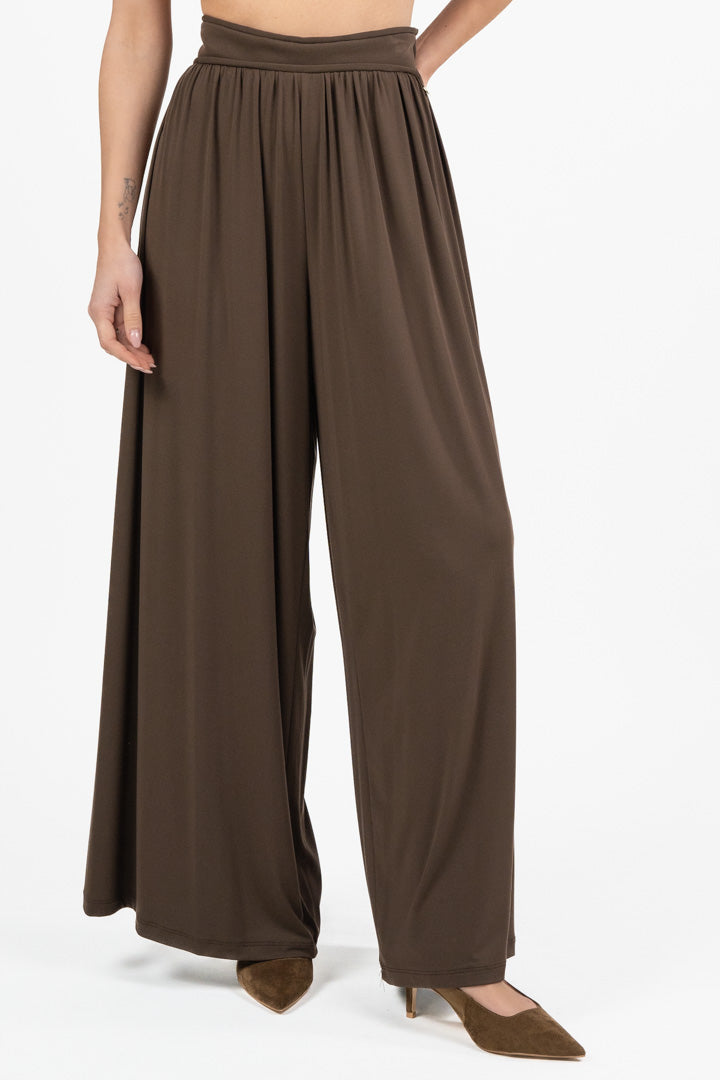 Pantalone Fluido marrone - Souvenir